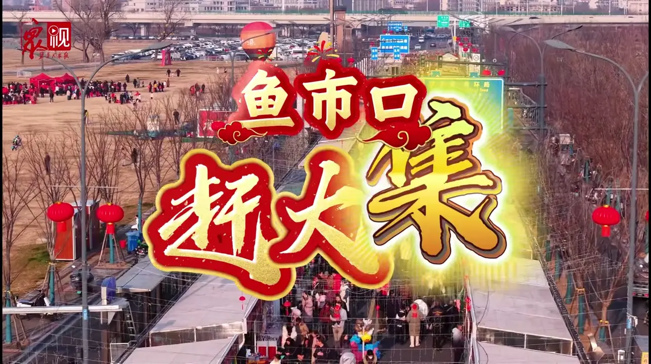 鱼市口大集年味浓