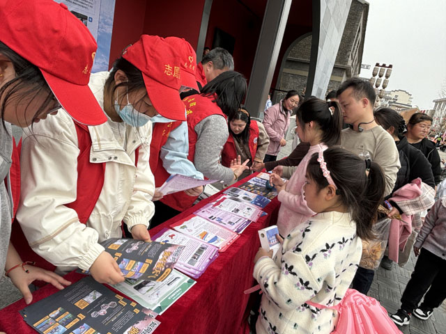 盐城多方联动共庆世界气象日  珠溪古镇上演科普盛宴