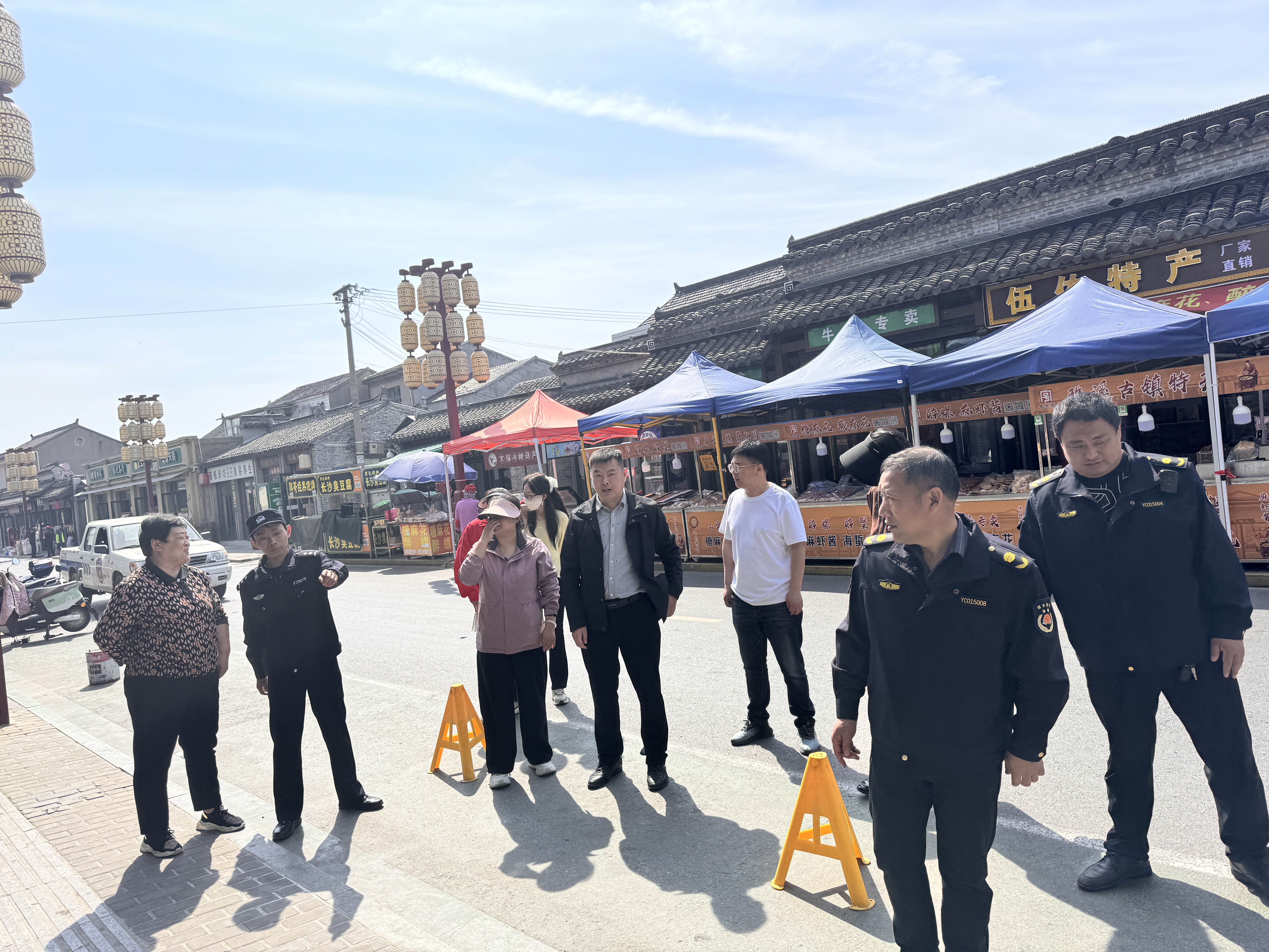 伍佑街道开展节前安全检查