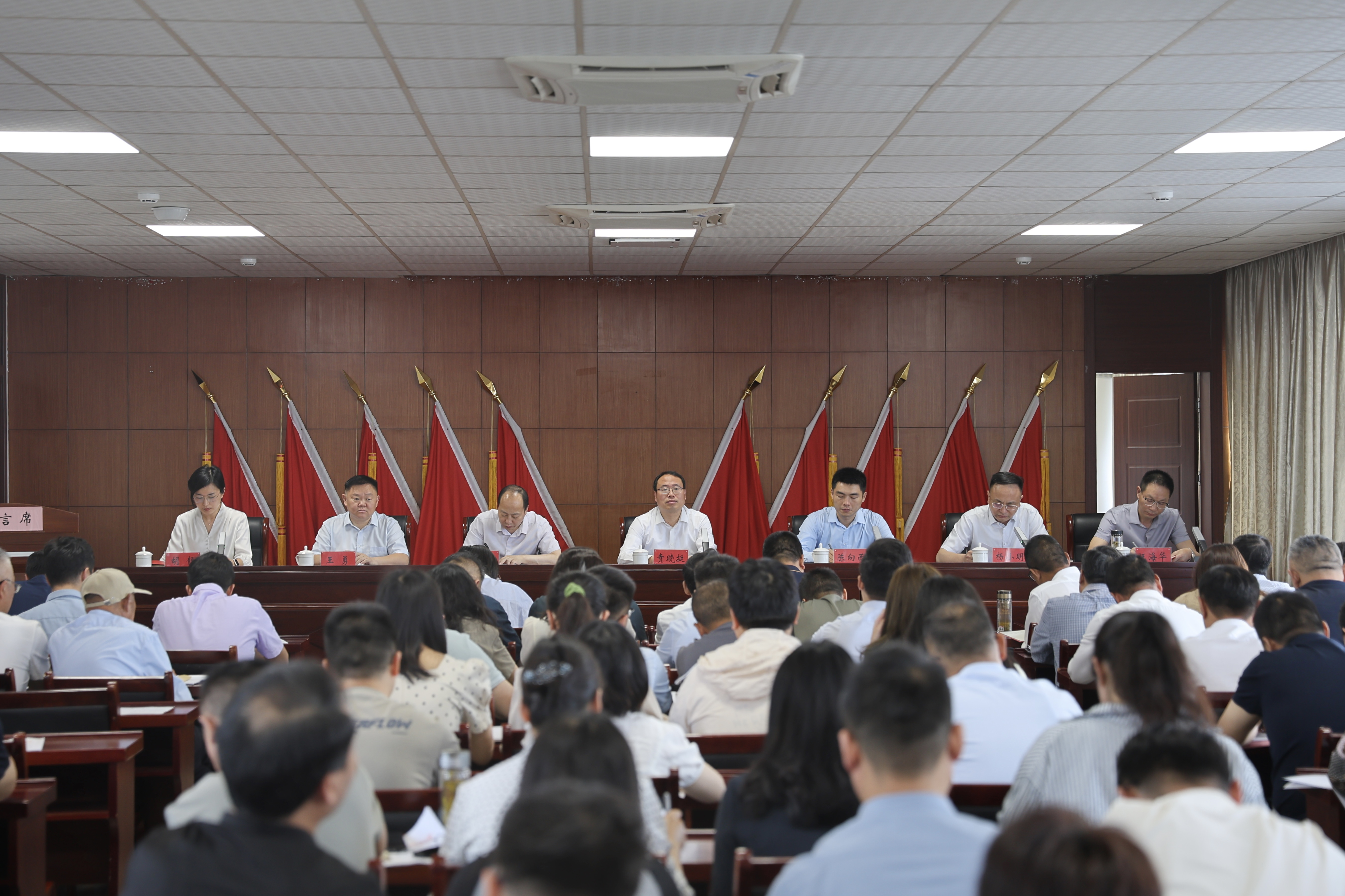 安丰镇召开月度重点工作推进会