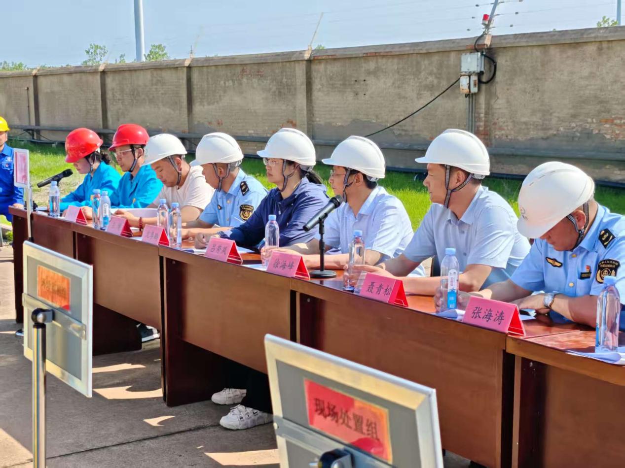 大丰区交通运输局联合开展应急救援演练