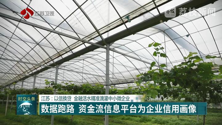 江苏：以信换贷 金融活水精准滴灌中小微企业