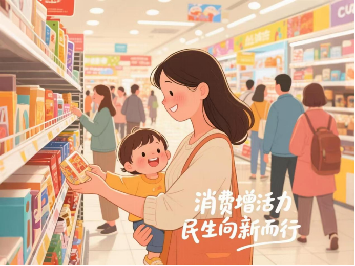 漫评：消费增活力 民生向新而行