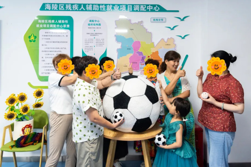 泰州海陵：非遗赋能 + 多维帮扶助力残疾人就业“圆梦”