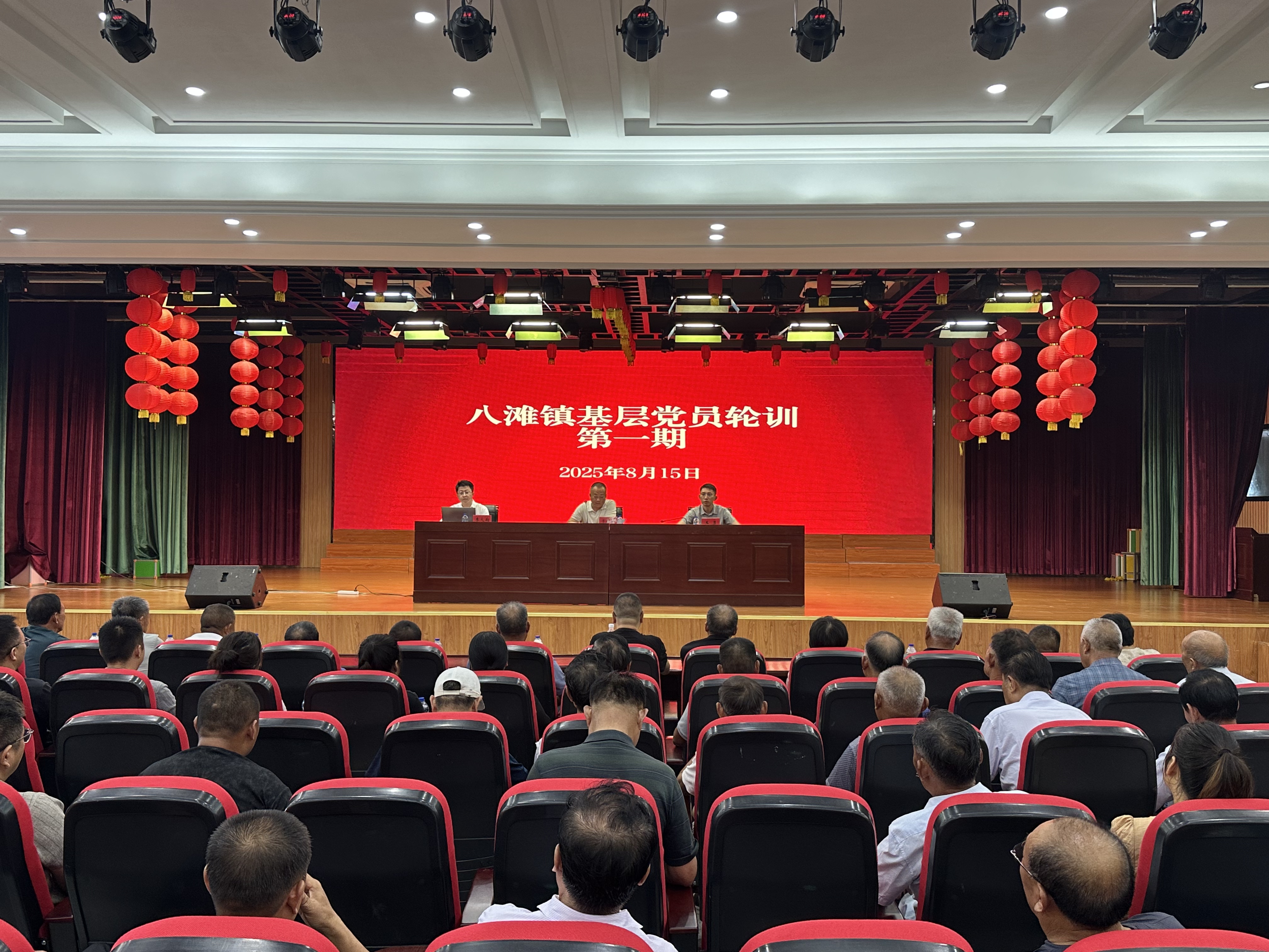 八滩镇：提升赋能再出发 党建引领释活力