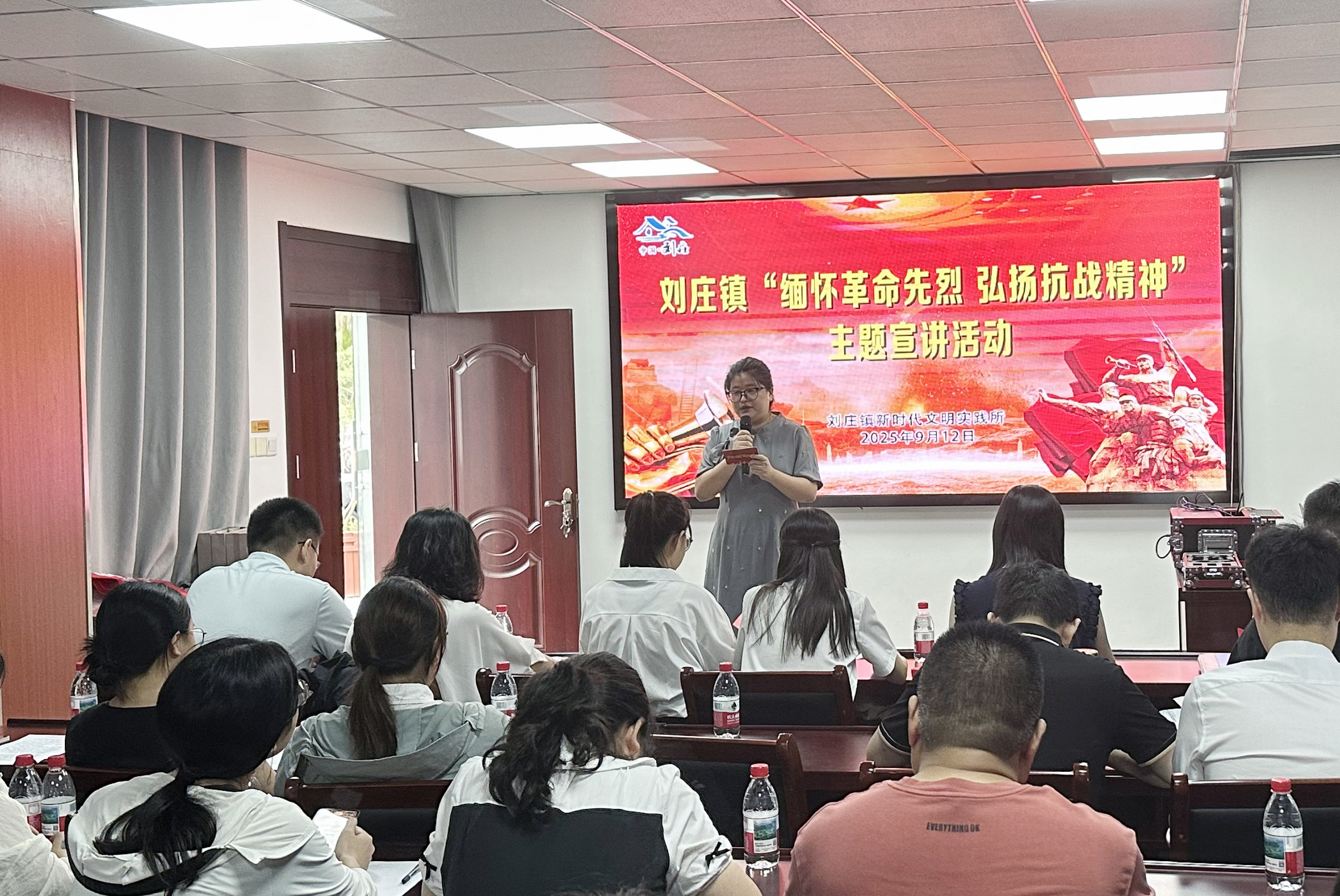 刘庄镇：红色故事宣讲 澎湃青春力量