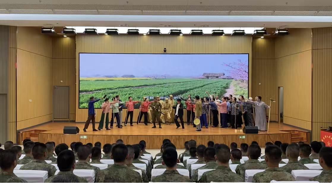 《东台・烽火赤旗》奏响抗战赞歌 东亭艺术团巡演受热捧