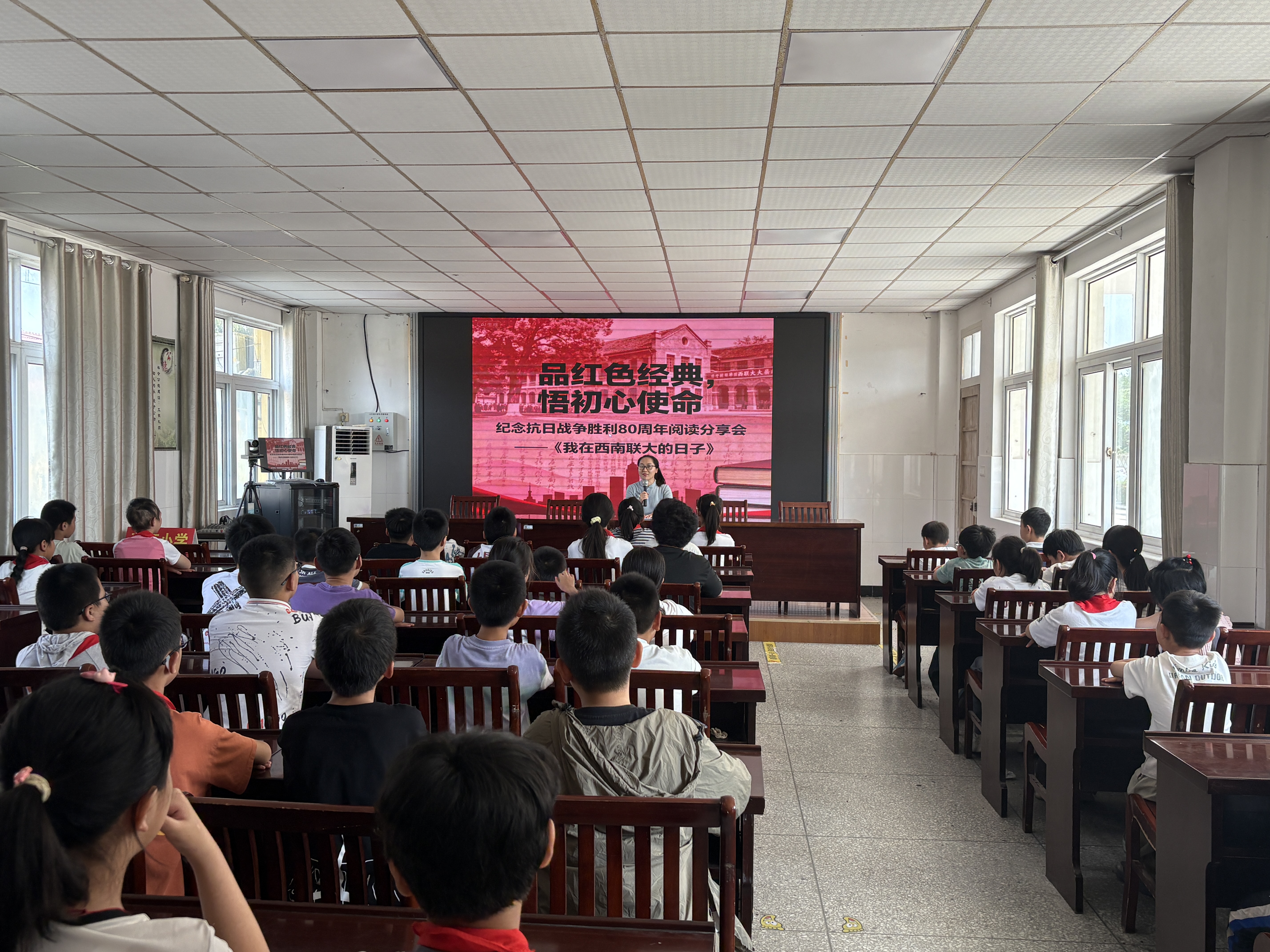 草庙镇：阅读分享会传承红色基因