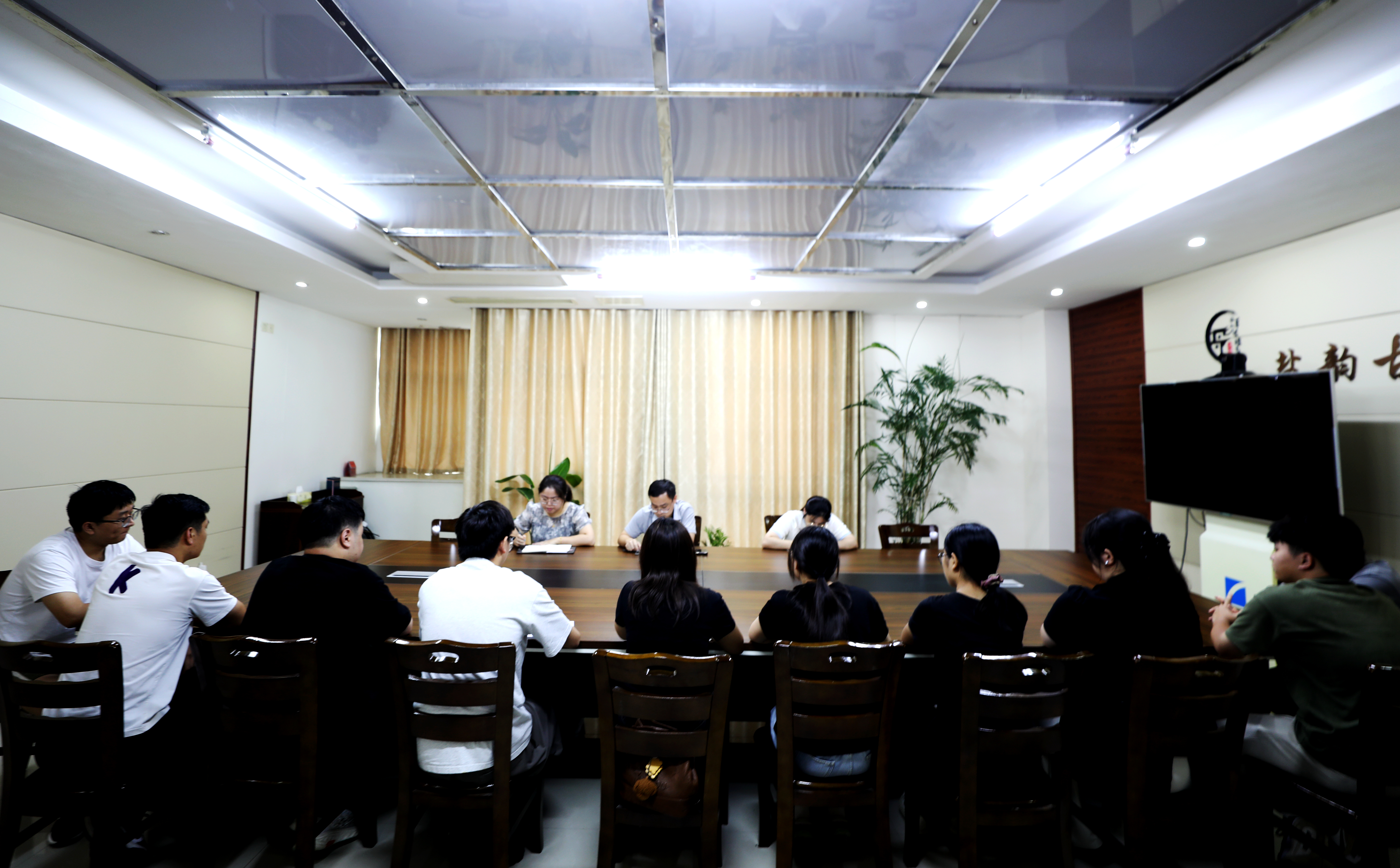 草堰镇举行新任村干部廉政谈话
