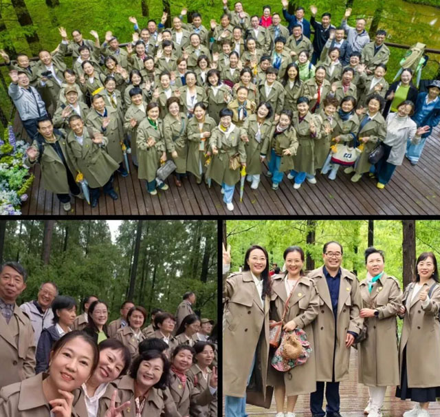 清风合唱团举行“清风有约 爱在深秋”联谊活动