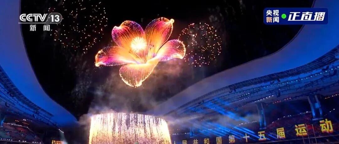 习近平宣布第十五届全国运动会开幕