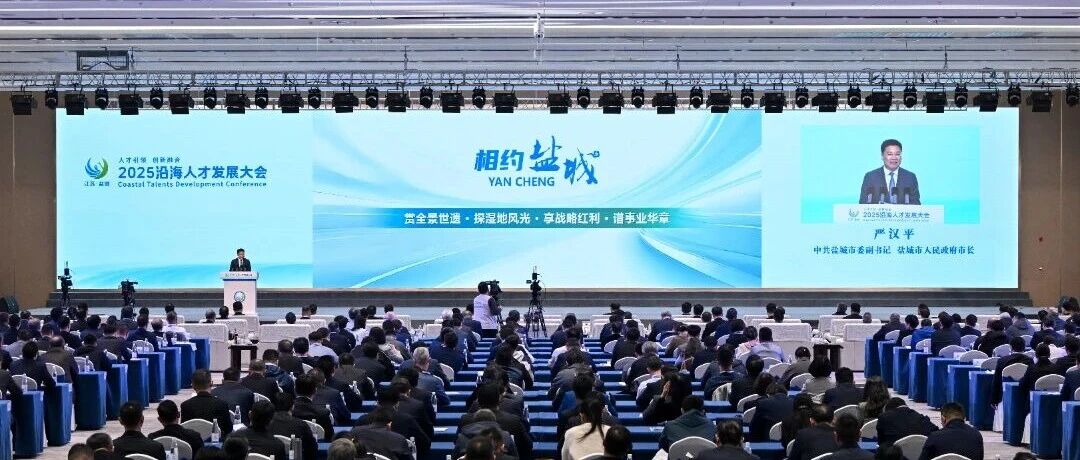2025江苏·盐城沿海人才发展大会举行