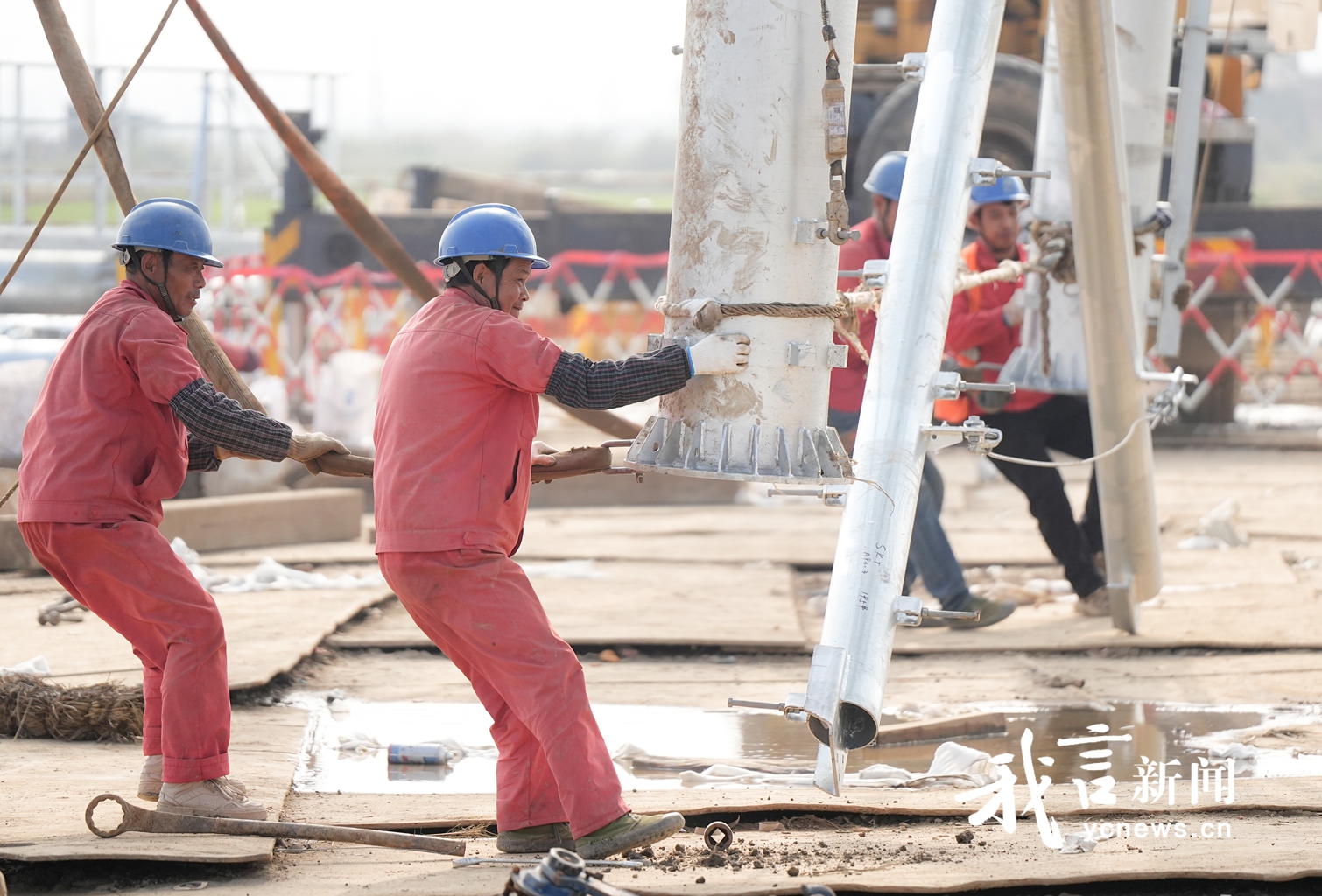 江苏最高！跨淮河铁塔将封顶