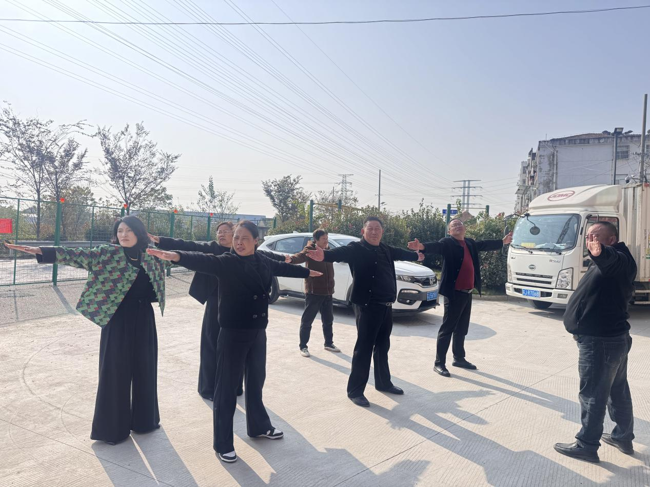 南洋镇开展养生操健身活动