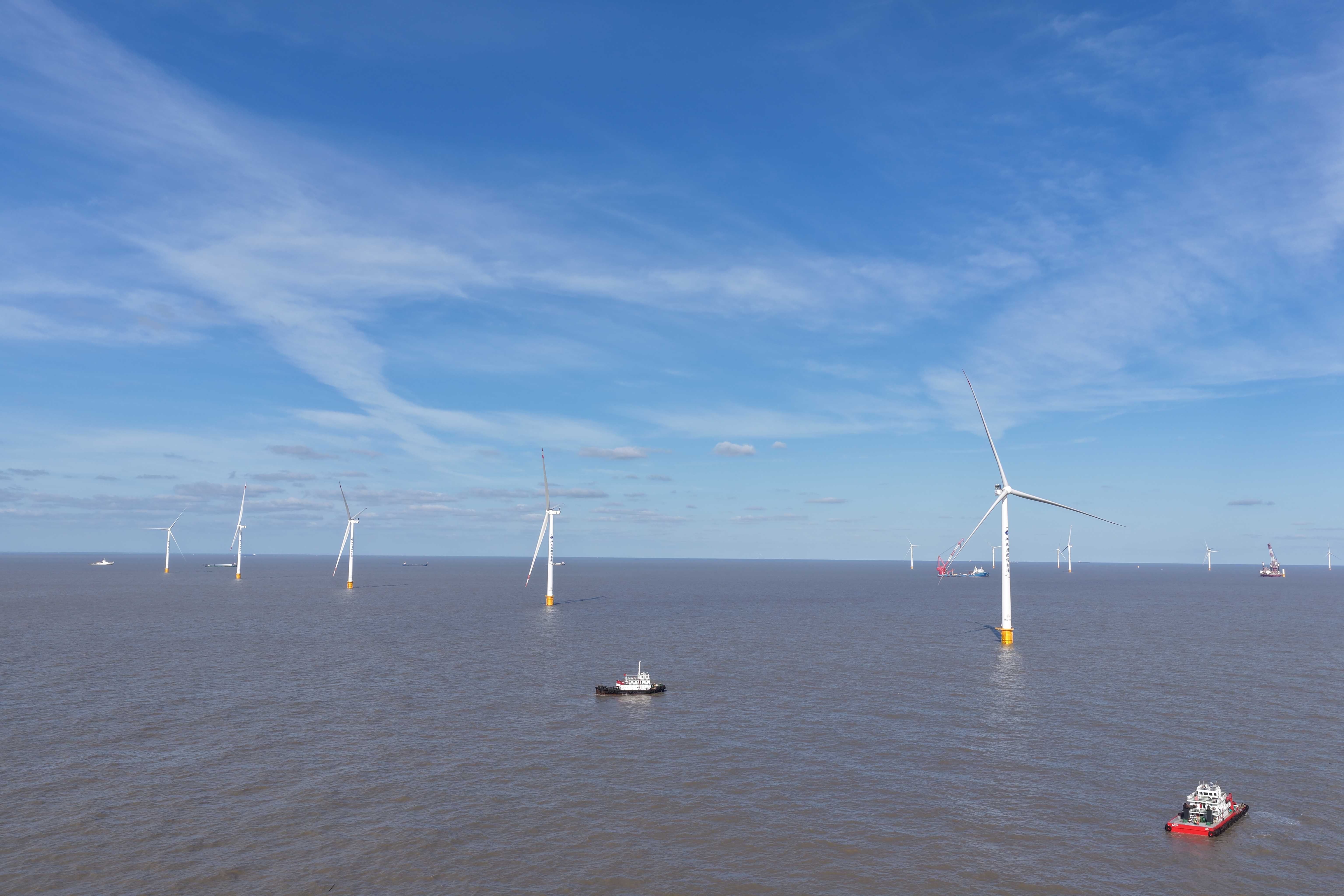 一线探访｜风驰“电”掣，江苏海上风电迎峰度冬