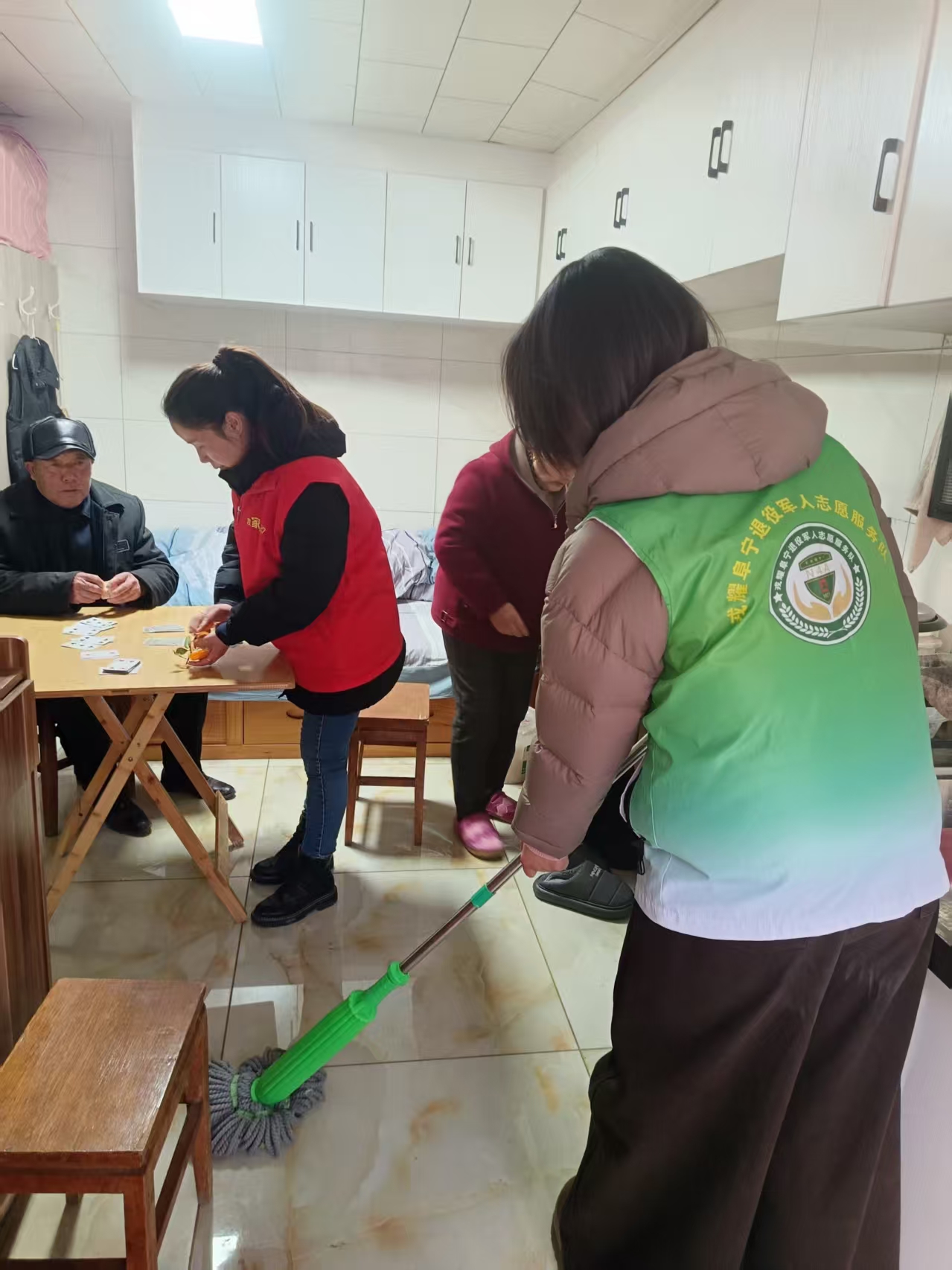 阜城街道开展退役军人志愿服务活动