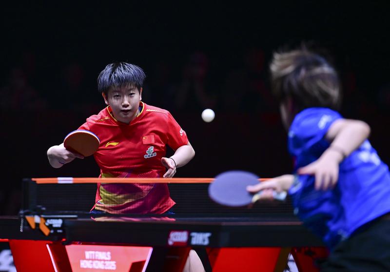 WTT总决赛：韩国组合获得混双冠军 王曼昱、蒯曼会师女单决赛