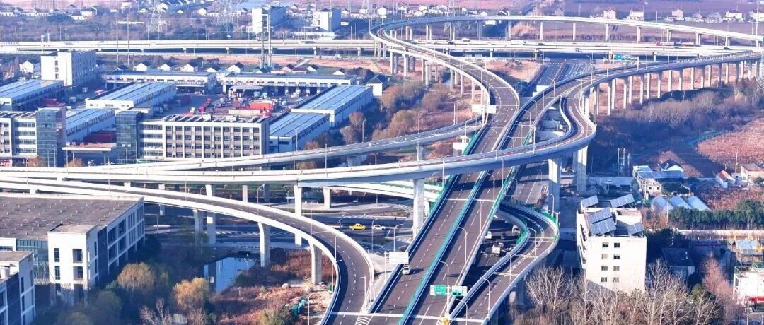 刚刚，城北三条高架道路同步通车！