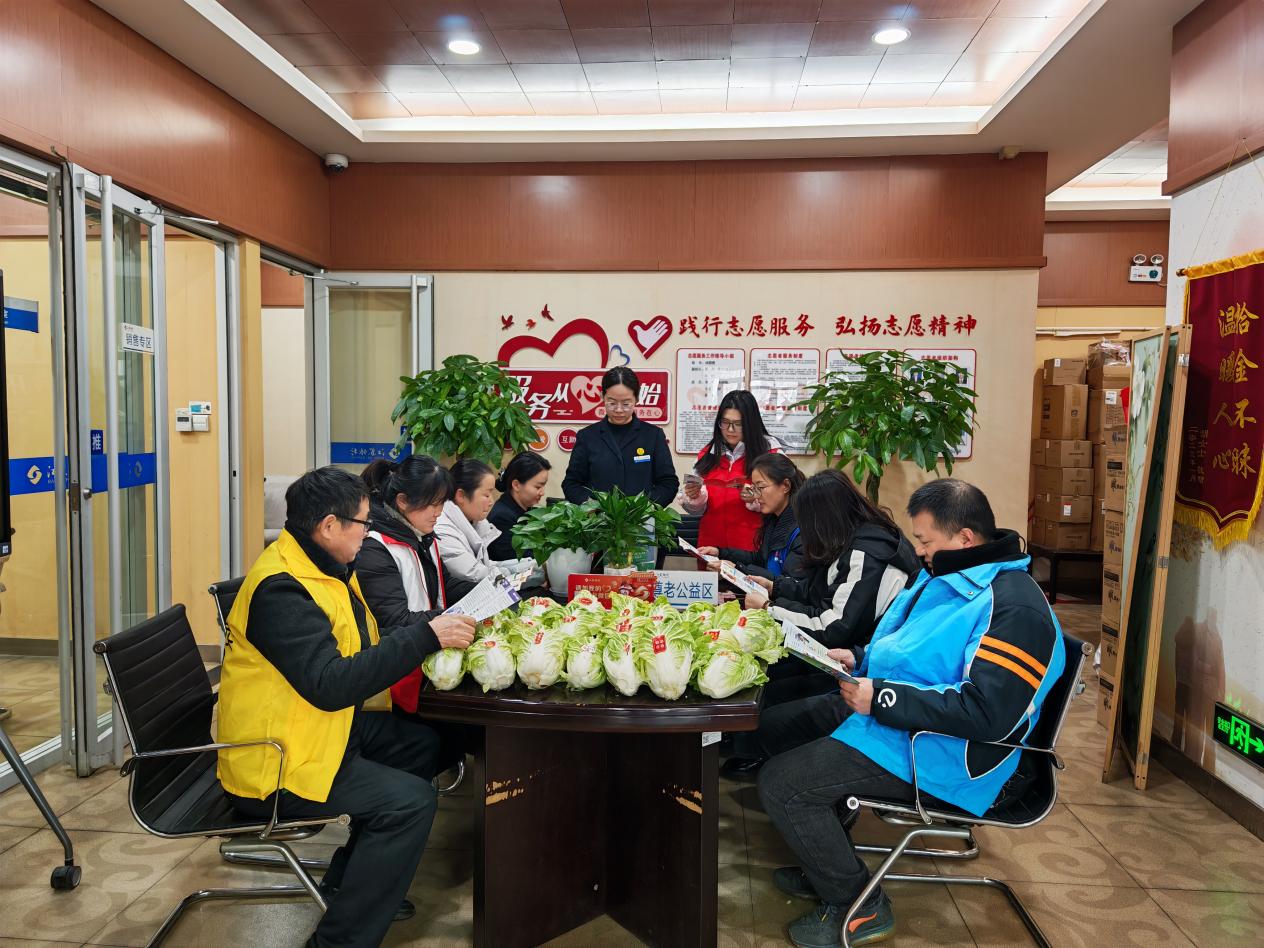 文峰街道解放桥社区举办“迎百财纳百福”主题活动