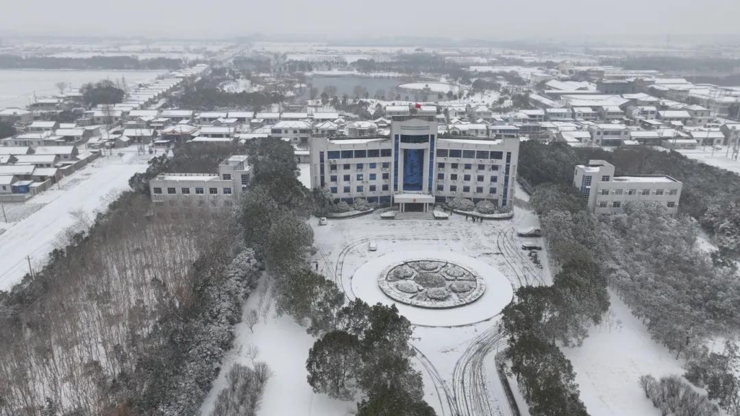 每日一景丨雪落大冈:冬日的诗意与温柔