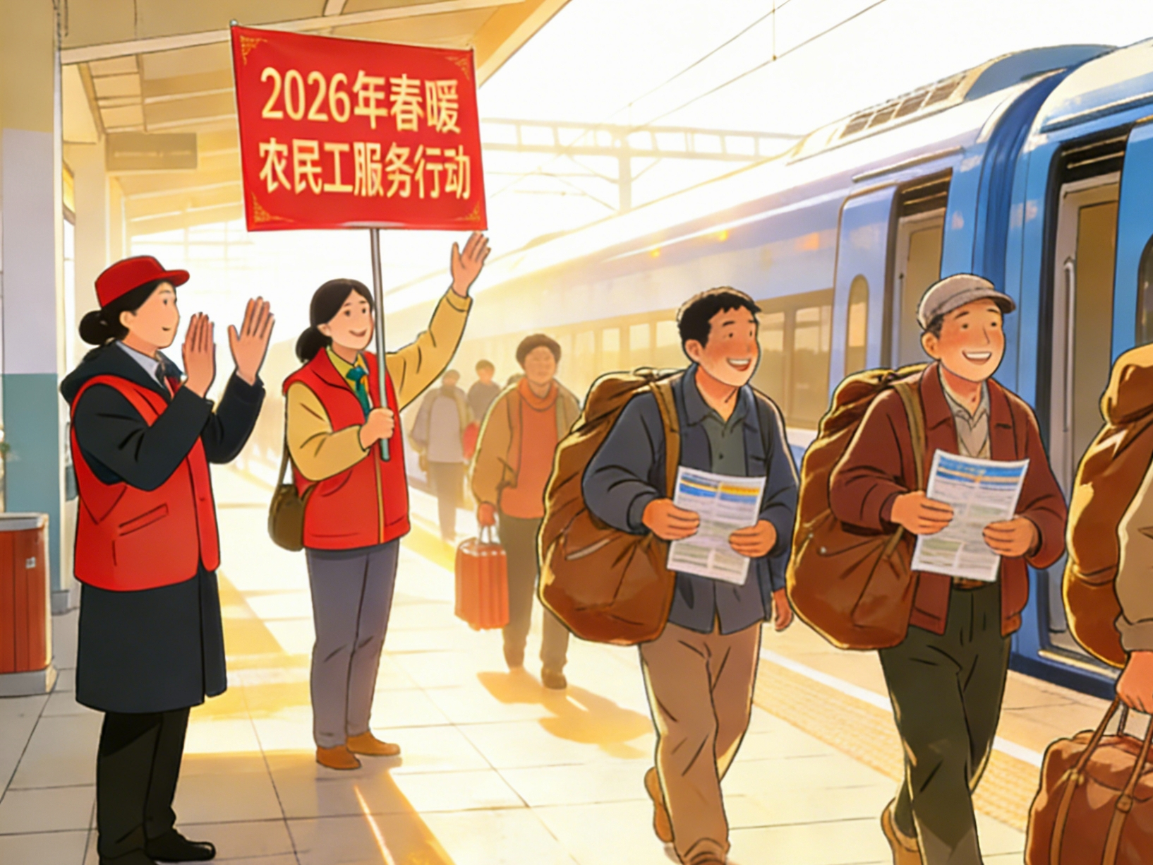 漫评：政策春风暖民心，护航民工踏新途