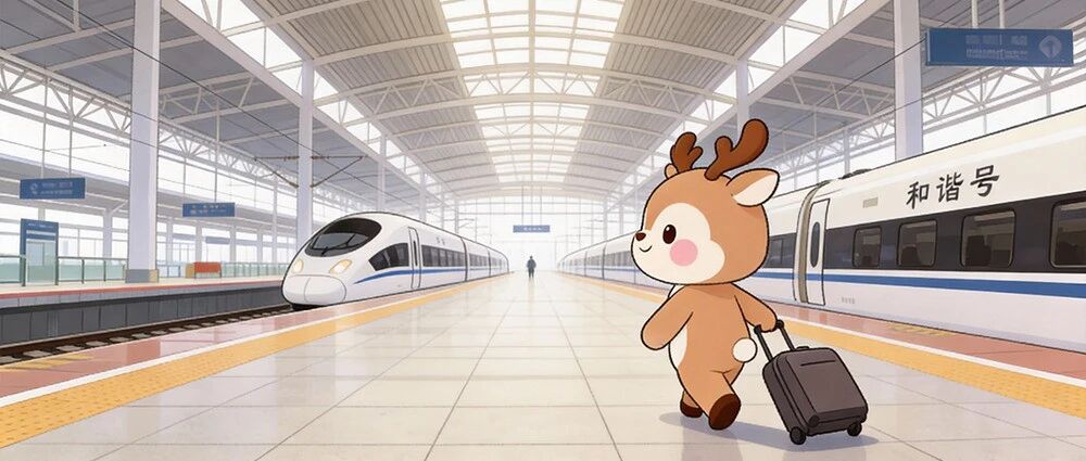 转给坐火车回家的朋友