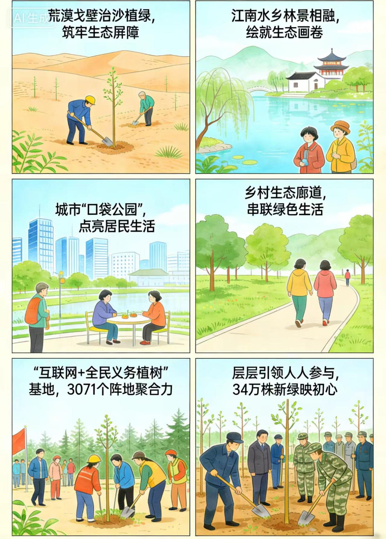 漫评：深耕绿意沃野铺展生态中国新画卷