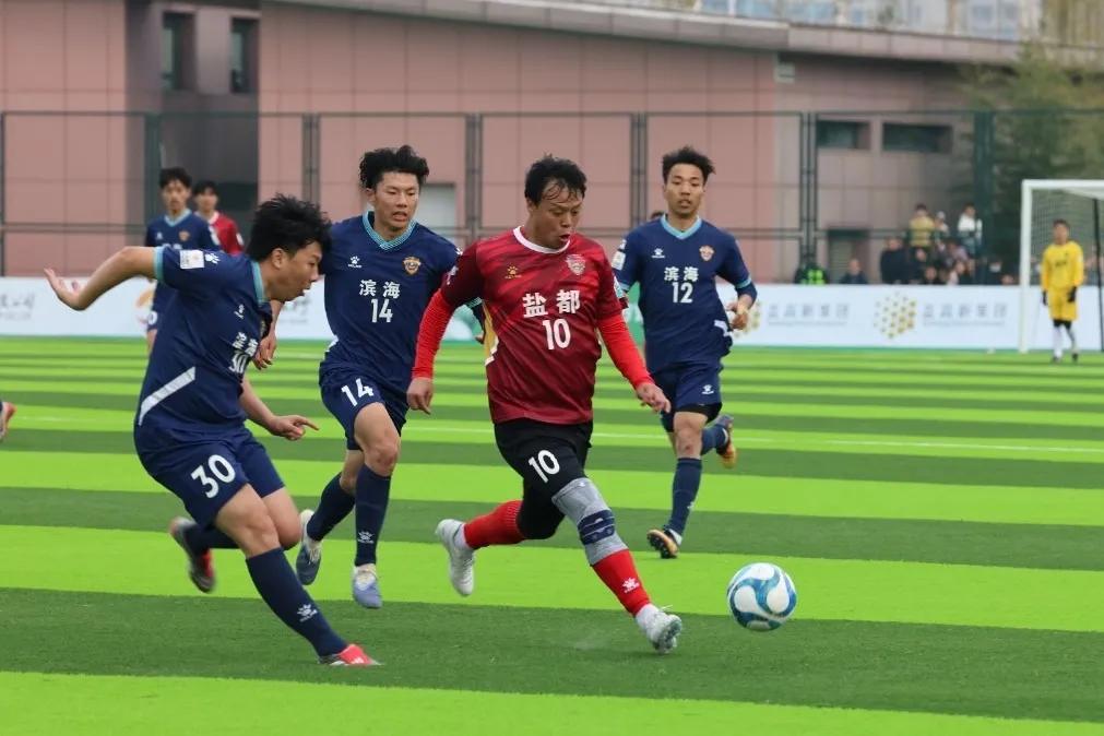 “盐超”盐都队主场两连胜提前出线