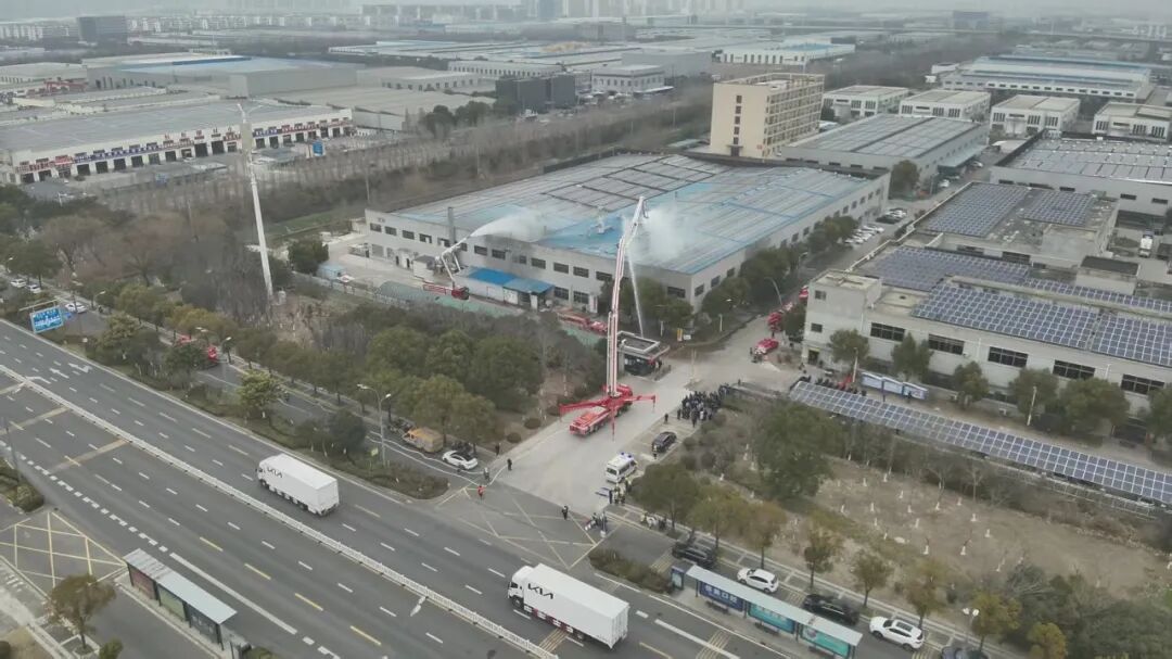 盐城经开区实战演练筑牢“厂中厂”安全防线