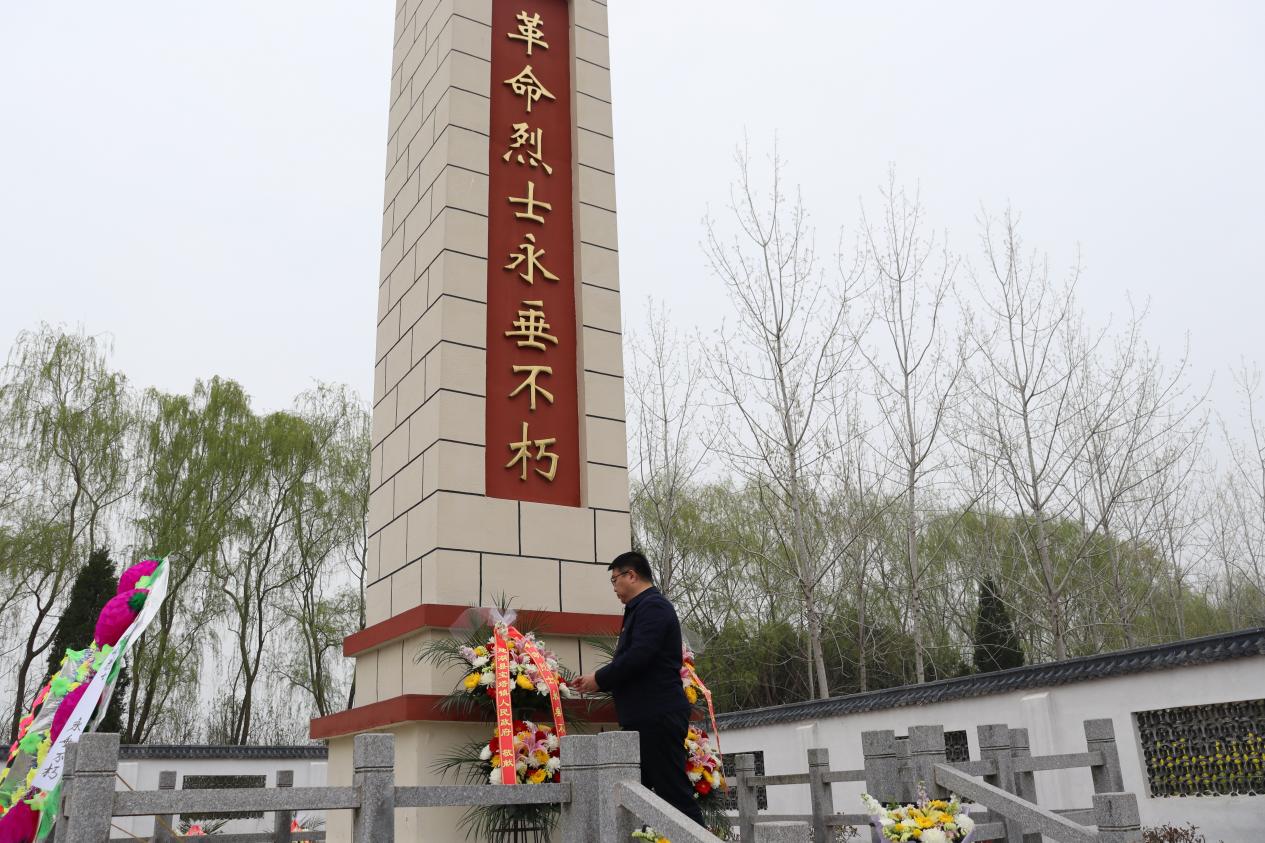 春风寄哀思 薪火照征程——宝塔镇开展清明祭扫活动
