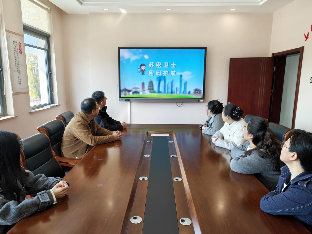 盐城港航滨海船闸开展密码安全宣传教育