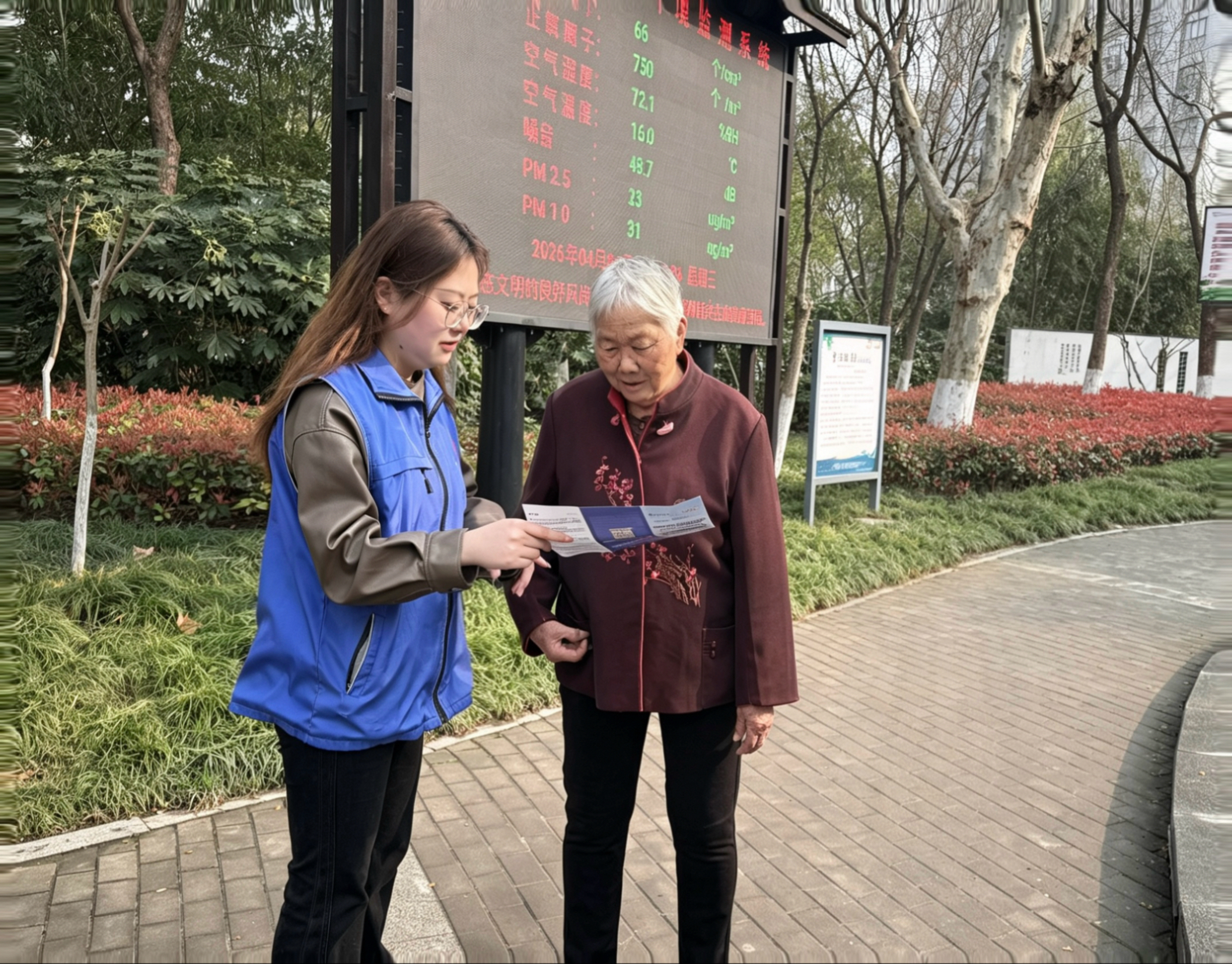 小网格承载大民生 蓝马甲守护大幸福——记大洋街道毓龙公园社区网格员王璐