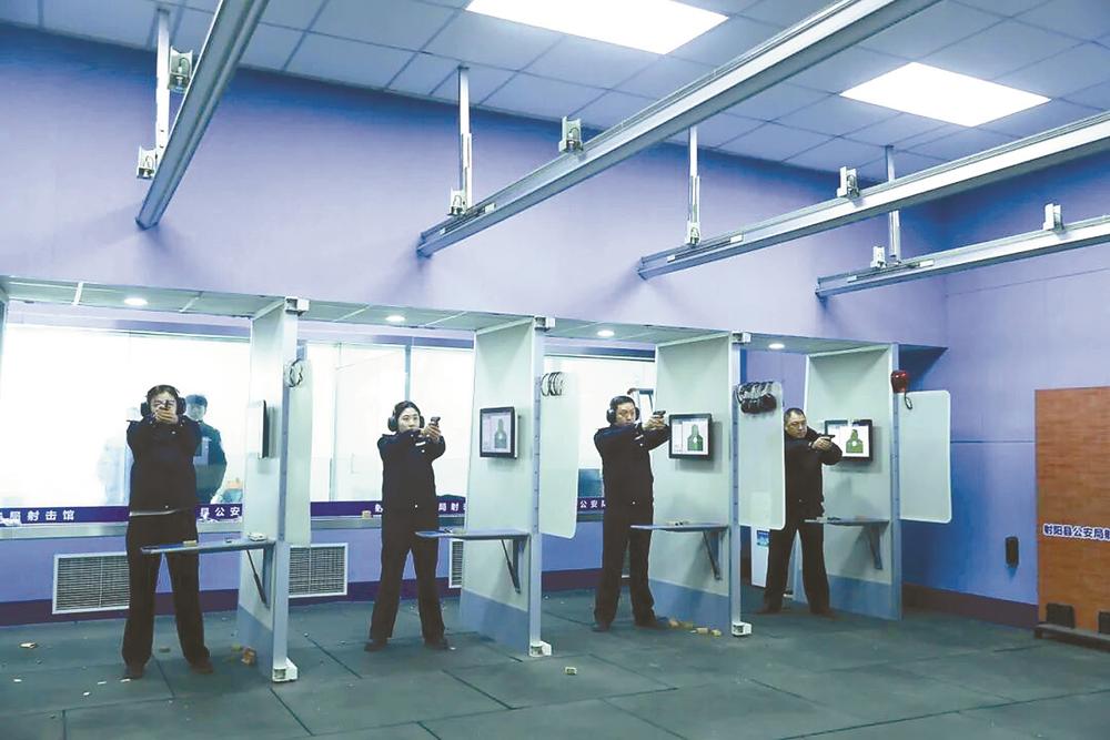 厉兵秣马正当时  射阳公安吹响春训练兵“集结号”