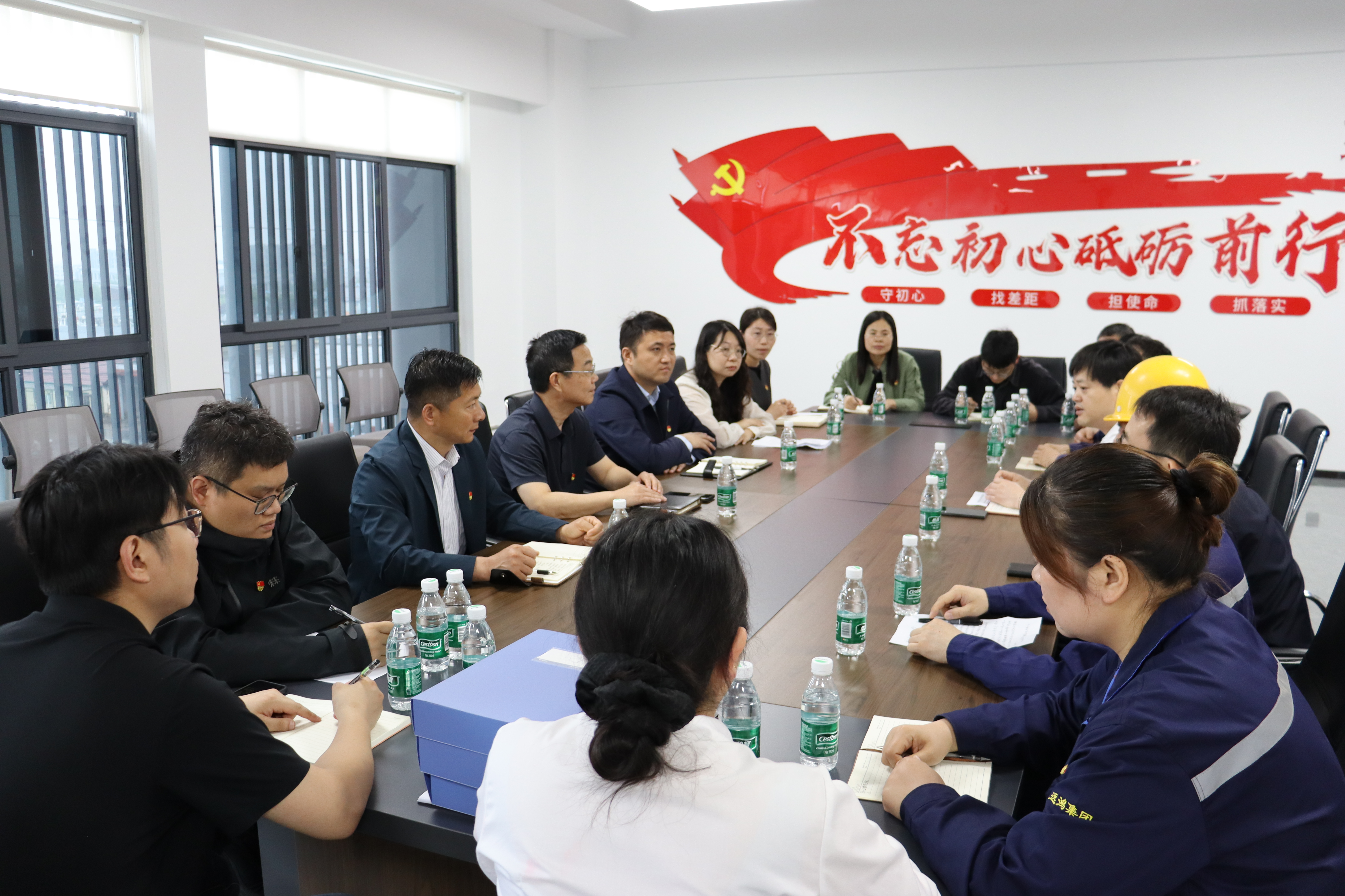 黄沙港镇政企携手共促产业提质