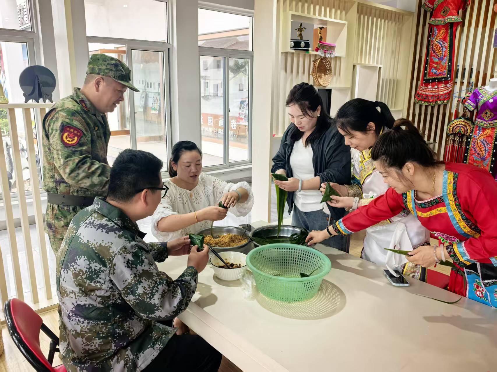 射阳经开区开展民族团结端午主题活动