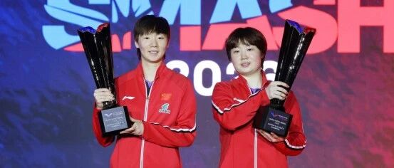 盐城姑娘蒯曼，夺得WTT美国大满贯女双冠军、女单亚军！