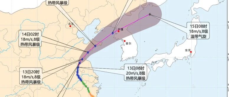 “巴威”明天入海！今夜盐城仍有风雨