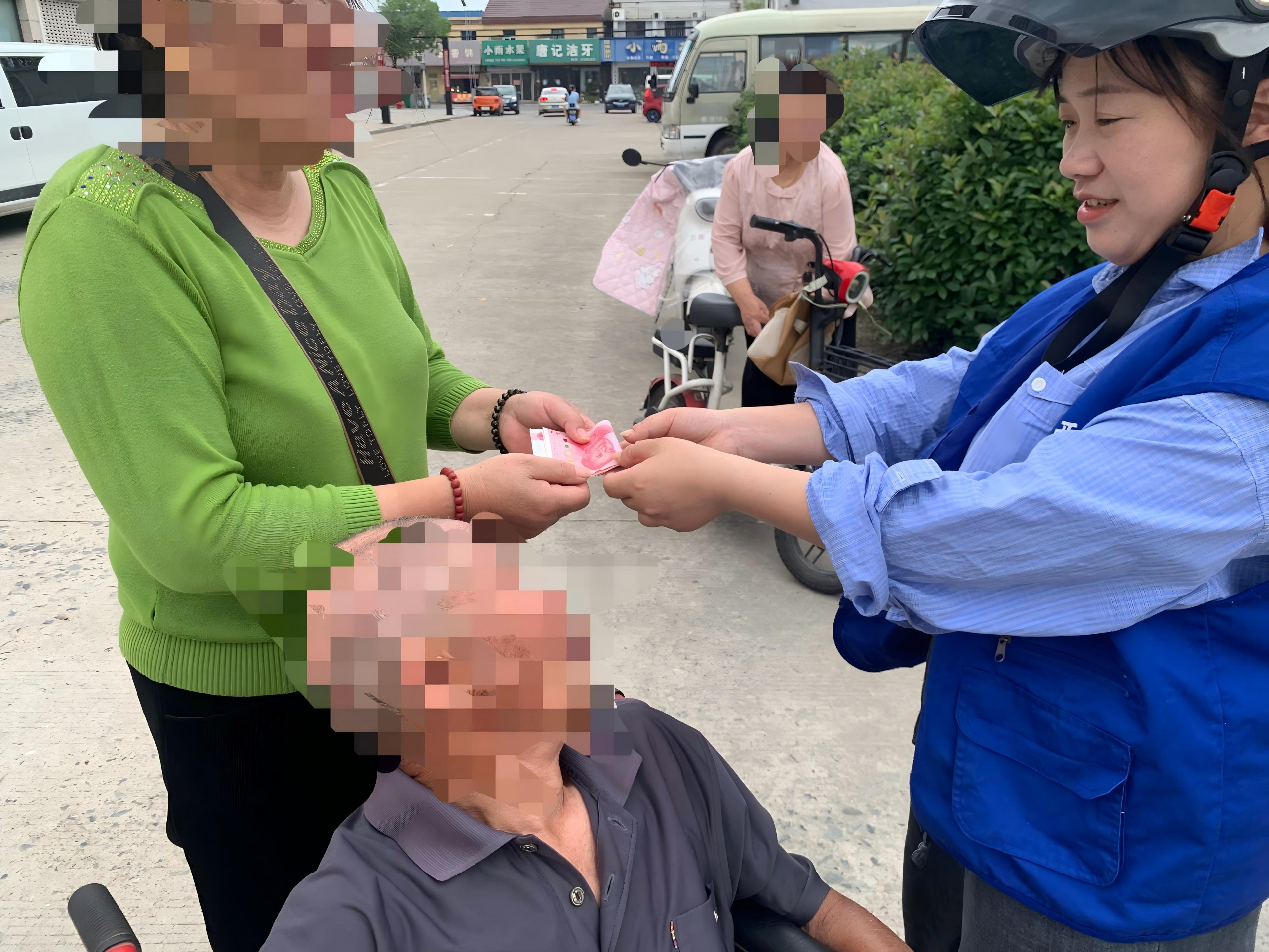 台风暴雨显担当 拾金不昧暖民心——西团村网格员暖心守护群众平安