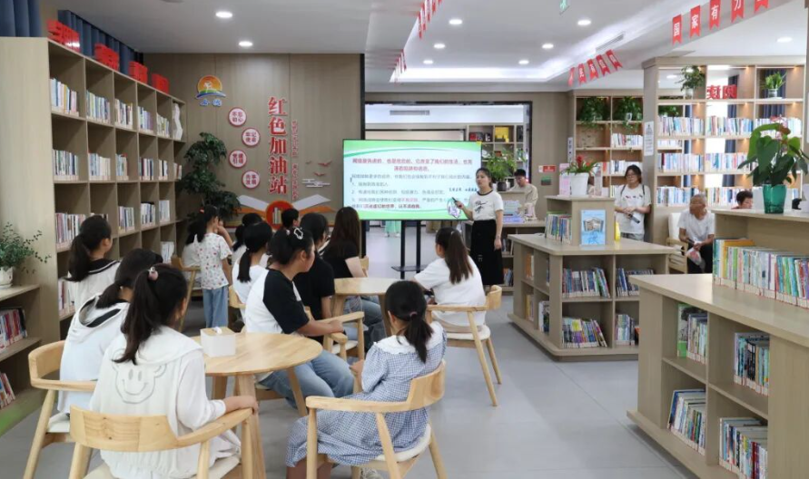 合德镇开展“护苗·绿书签行动”主题活动