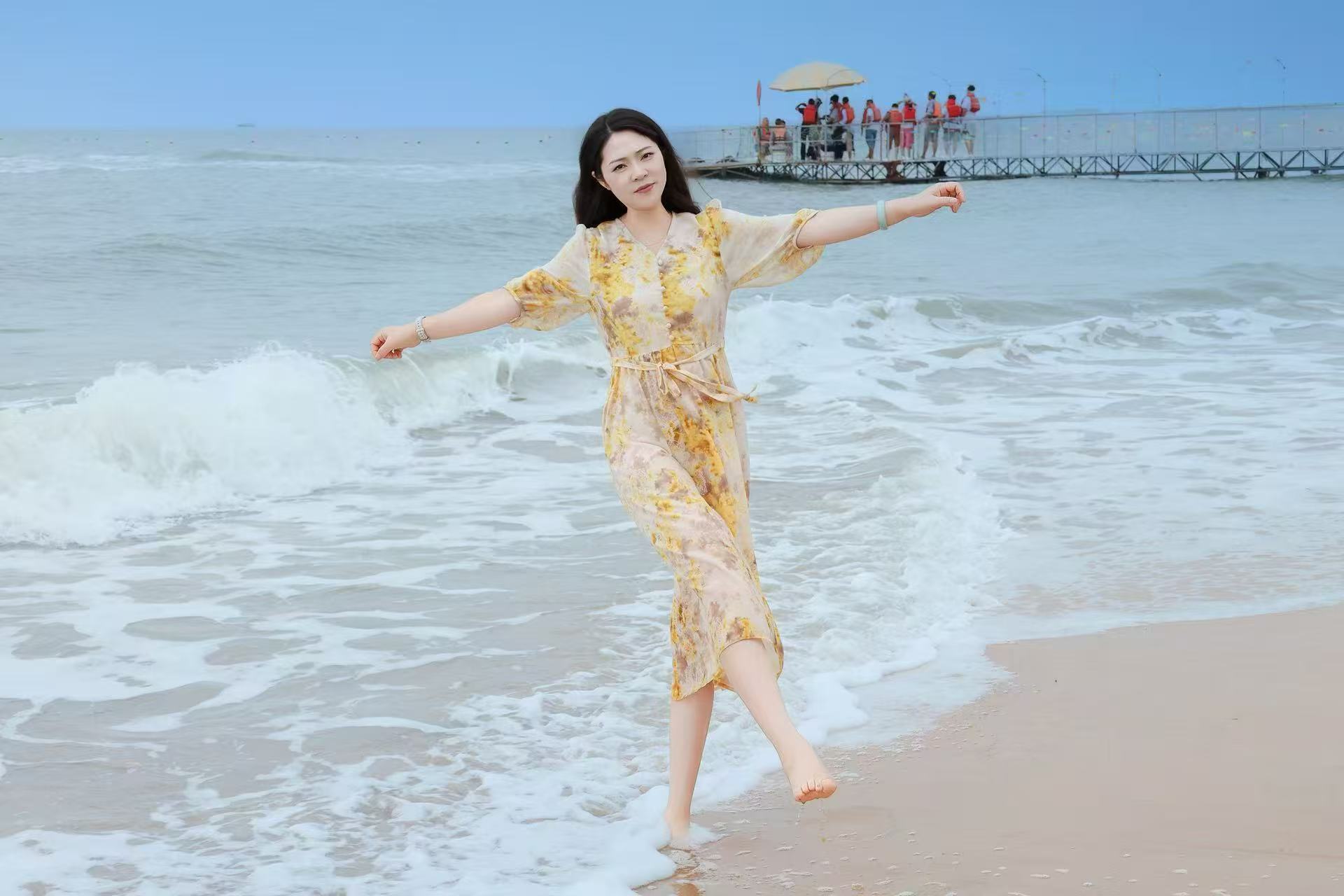 我的“山海寻梦”故事丨踏浪日照,赴一场山海之约(凌晓燕)