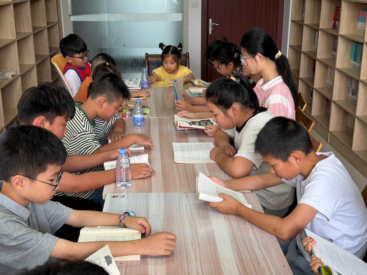 蔡桥镇开展“夏日书香润童心 悦读清凉伴成长”主题活动