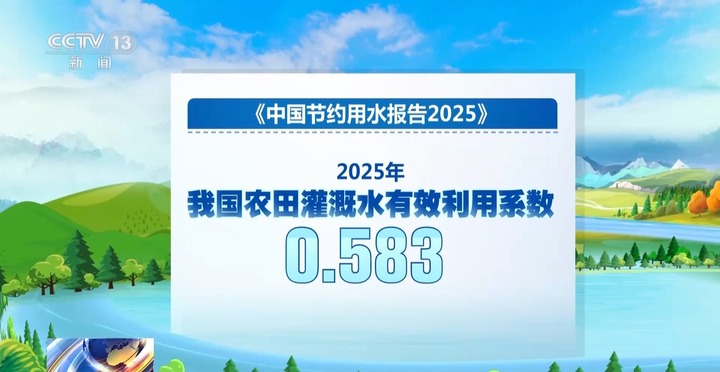 让每一滴水发挥最大价值 中国节水账本里的“节约密码”