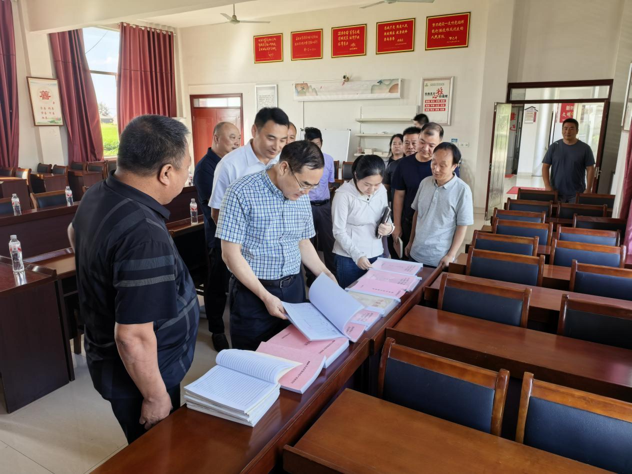 恒济镇人大组织开展村级“三资”集中视察活动