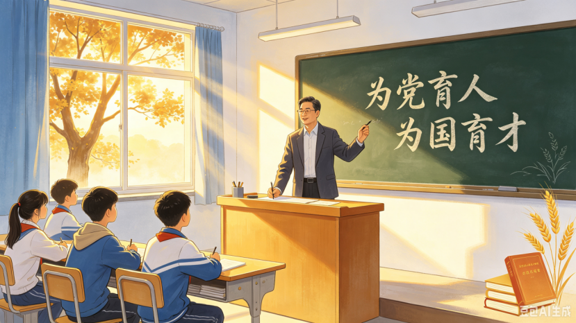 漫评：三尺讲台承初心 深耕教坛筑强国