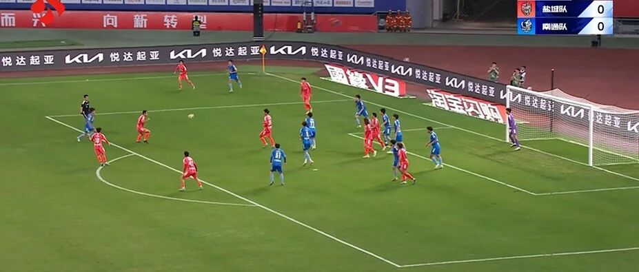 上半场0:0！盐城队继续加油！
