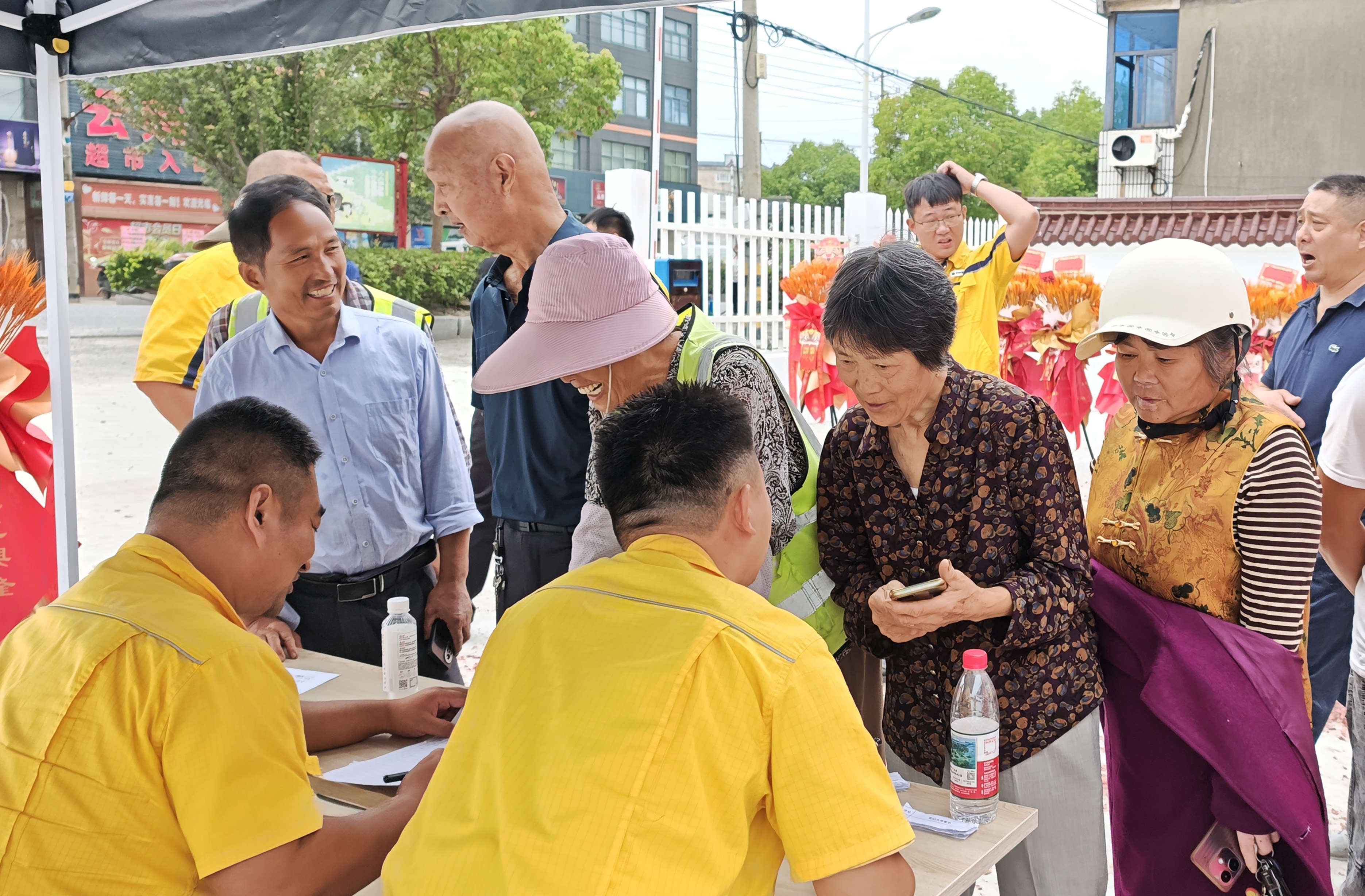 白驹镇管道燃气进镇村