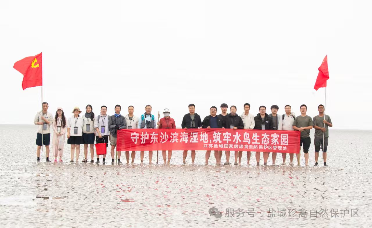 摸清远海生态家底  守护黄海湿地净土