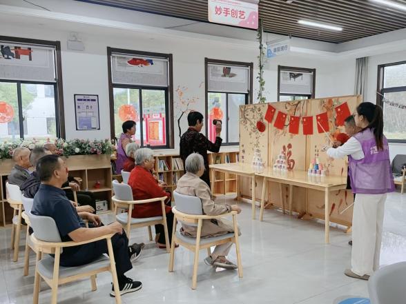 沿河镇四站点联动开展国庆主题活动