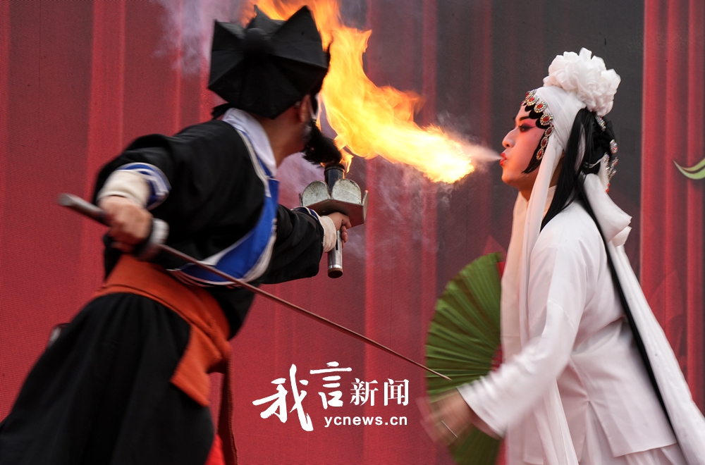 全国乡村曲艺绝活亮相东晋水城