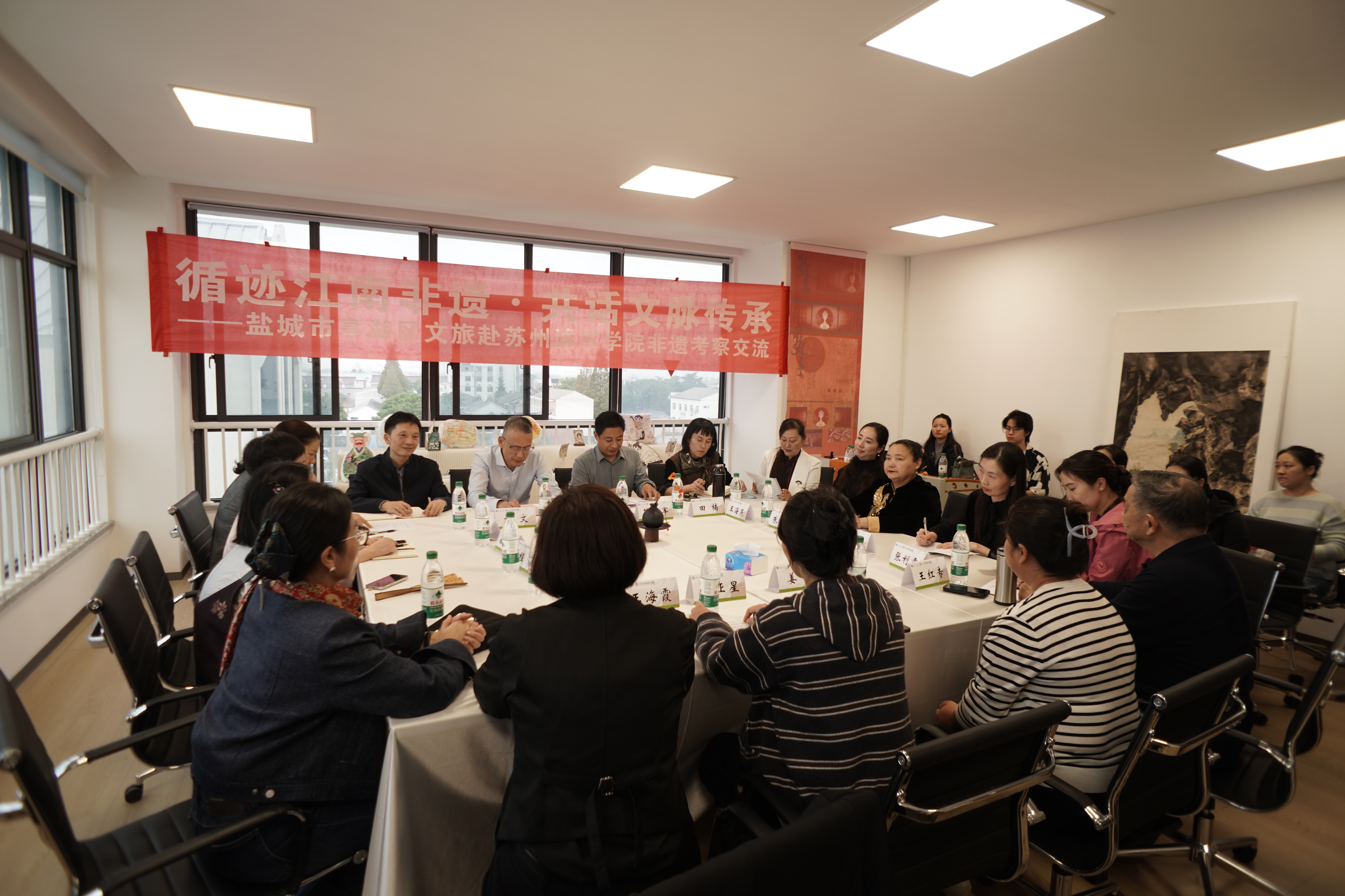 循迹江南非遗 共话文脉传承——亭湖文旅赴苏州吴中开展非遗考察交流